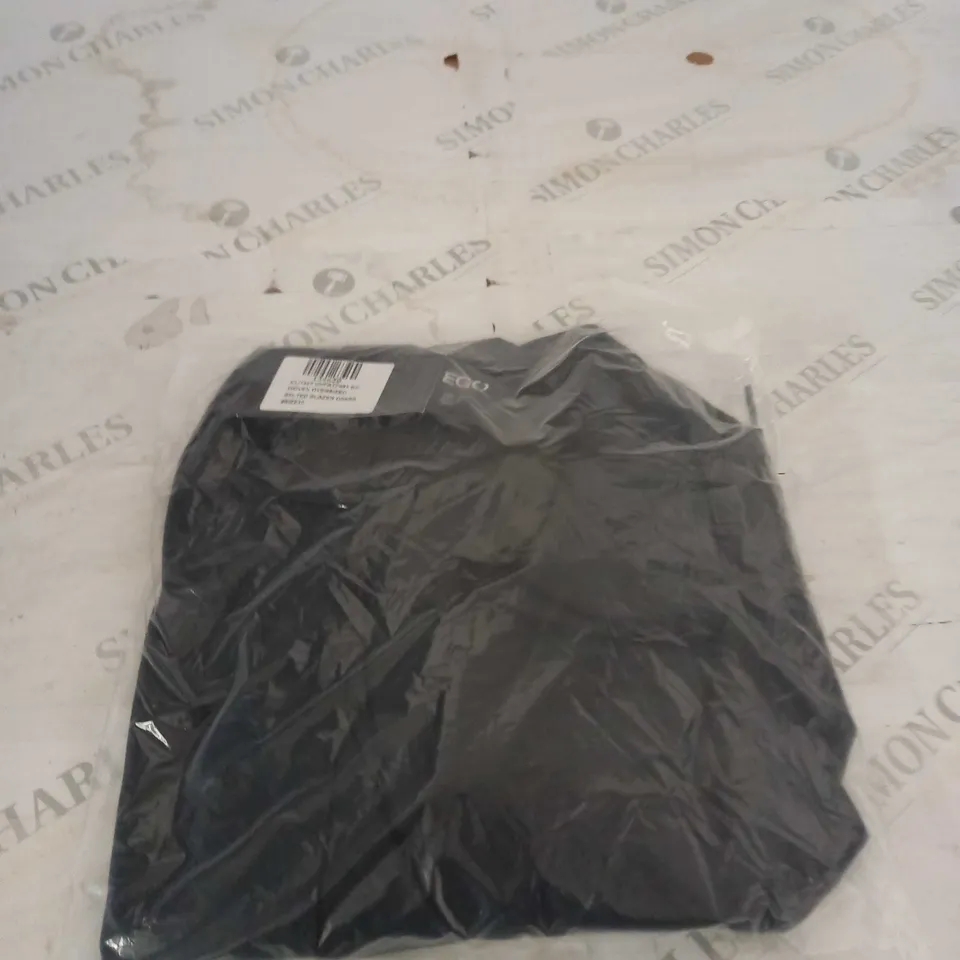 BLACK EGO OVERSIZED BELTED BLAZER DRESS SIZE 10