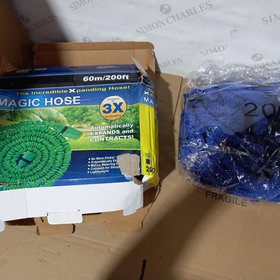 BOXED MAGIC HOSE BLUE EXPANDING GARDEN HOSE