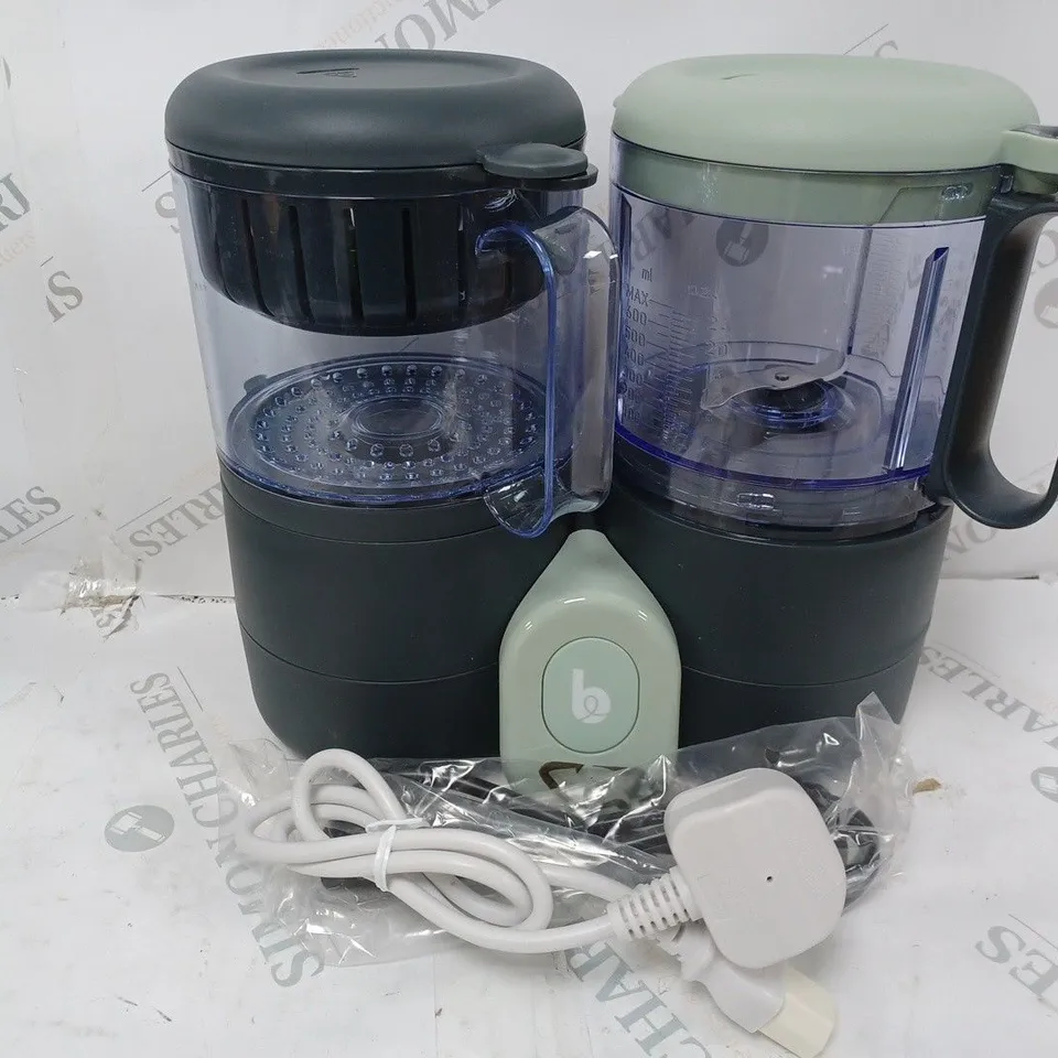 BOXED BABYMOOV NURTIBABY ONE MULTIFUNCTION FOOD PREP MACHINE BLACK RRP £119.99