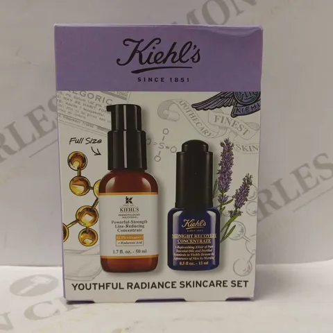 KIEHLS YOUTHFUL RADIANCE SKINCARE SET