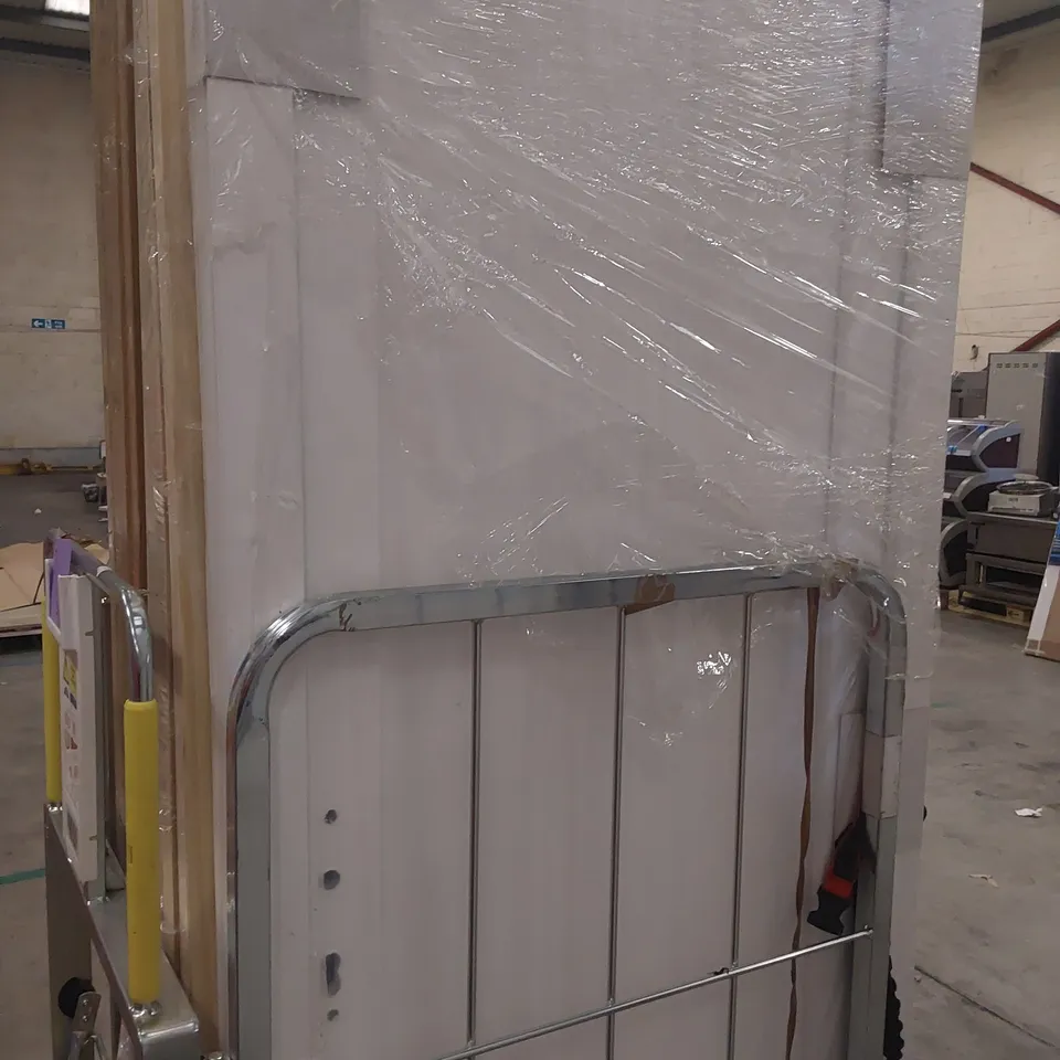 WHITE UPVC SINGLE PANEL BACK DOOR approx 2040 × 840mm88