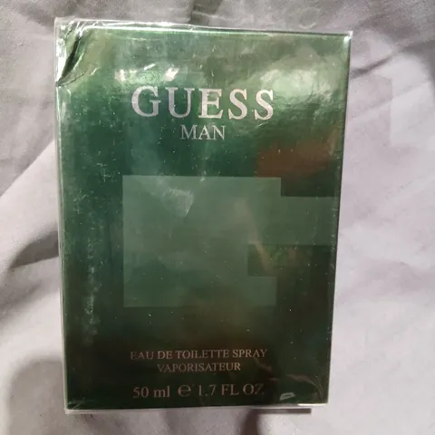 GUESS MAN EAU DE TOILETTE SPRAY – 50 ML (BOXED)