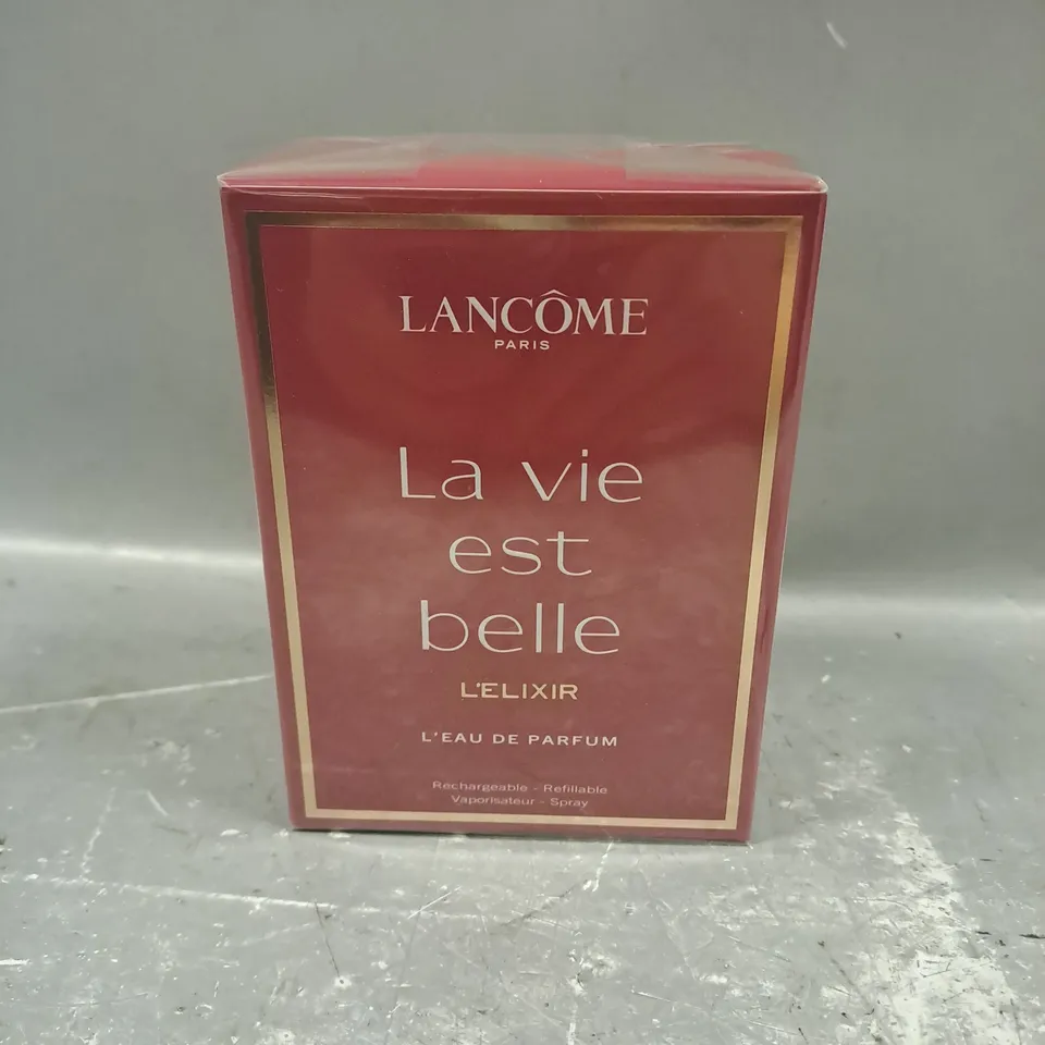 BOXED AND SEALED LANCOME LA VIE EST ELLE L'ELIXIR L'EAU DE PARFUM 30ML