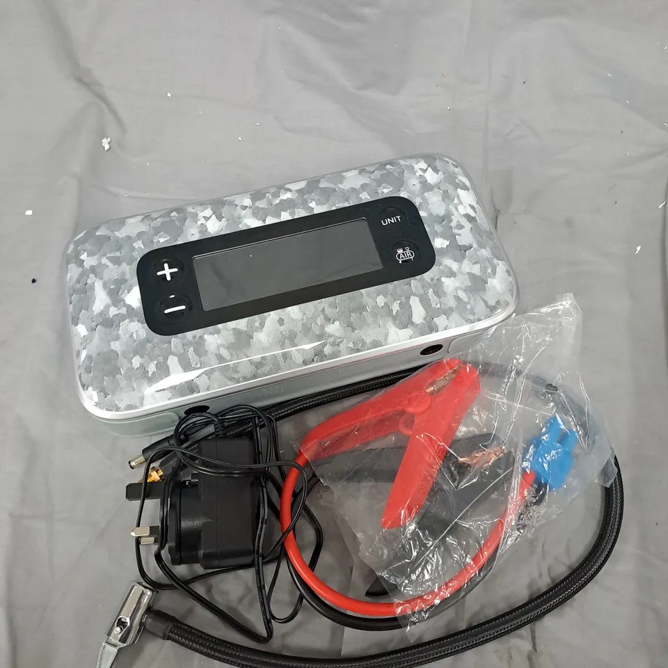 HALO BOLT AIR+ JUMP STARTER & AIR COMPRESSOR – PORTABLE CAR JUMP STARTER