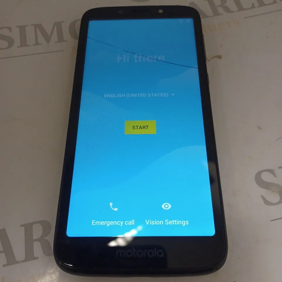 MOTOROLA MOBILE PHONE - BLACK