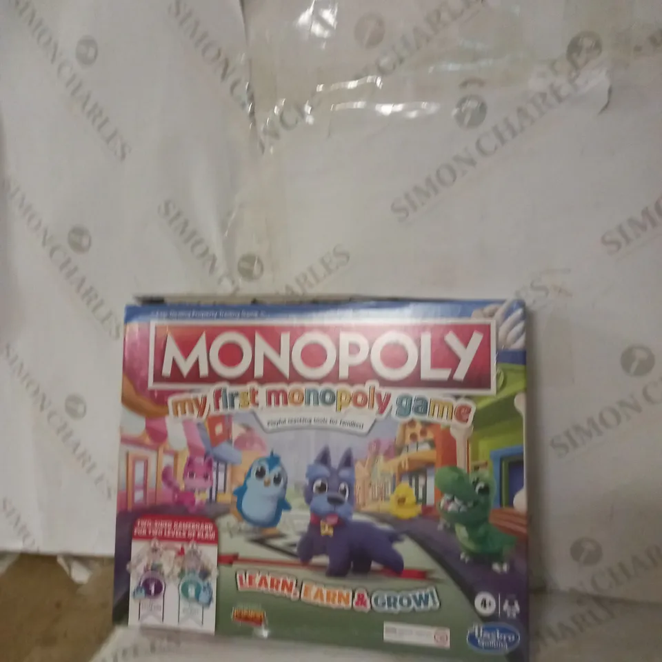 MONOPOLY DISCOVER BOARD GAME FOR KIDS  RRP £24.99