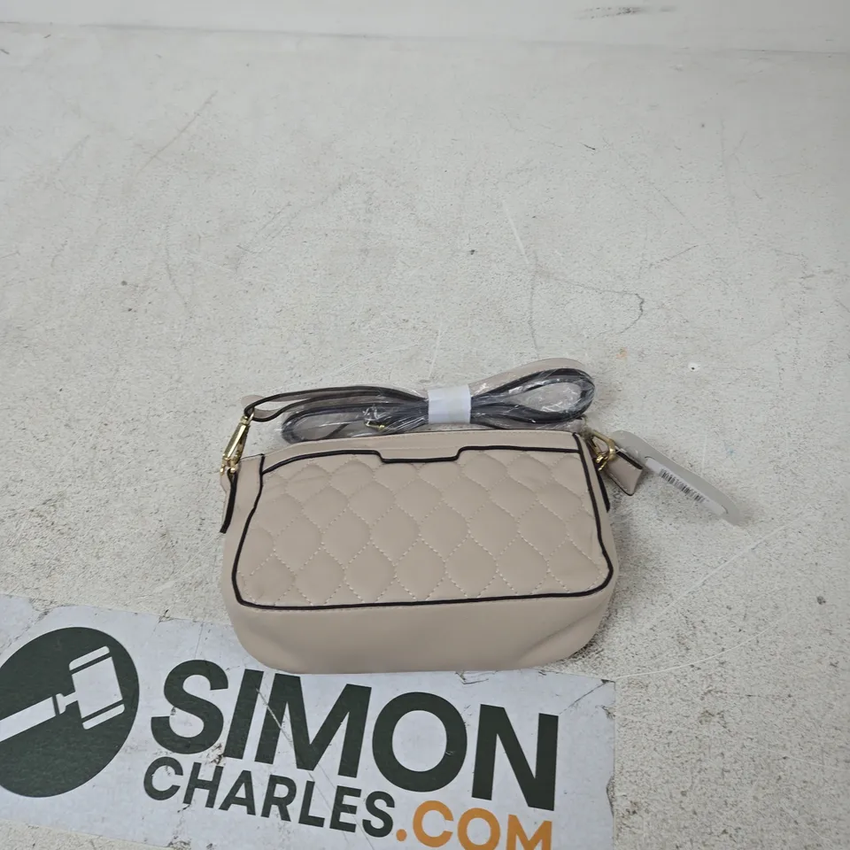 NICOLE BROWN BEIGE QUILTED CROSSBODY BAG – WOMEN'S ACCESSORIES