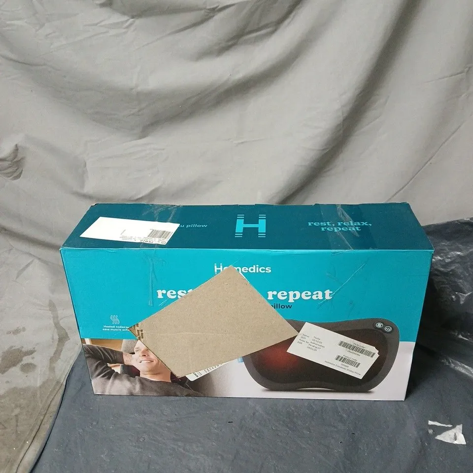 HOMEDICS SHIATSU PILLOW BOXED