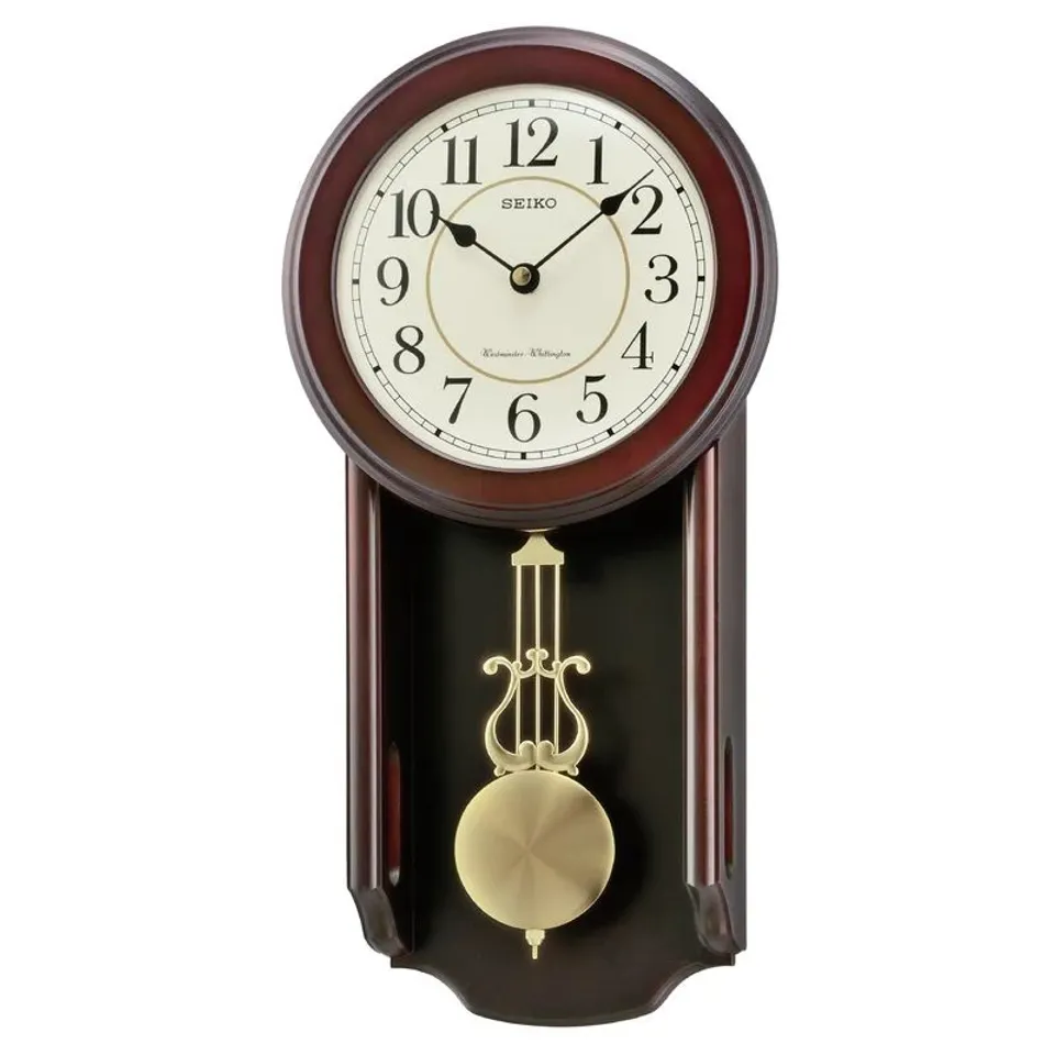 BOXED SILENT WALL CLOCK