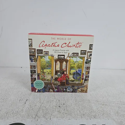 THE WORLD OF AGATHA CHRISTIE JIGSAW PUZZLE 1000 PIECES