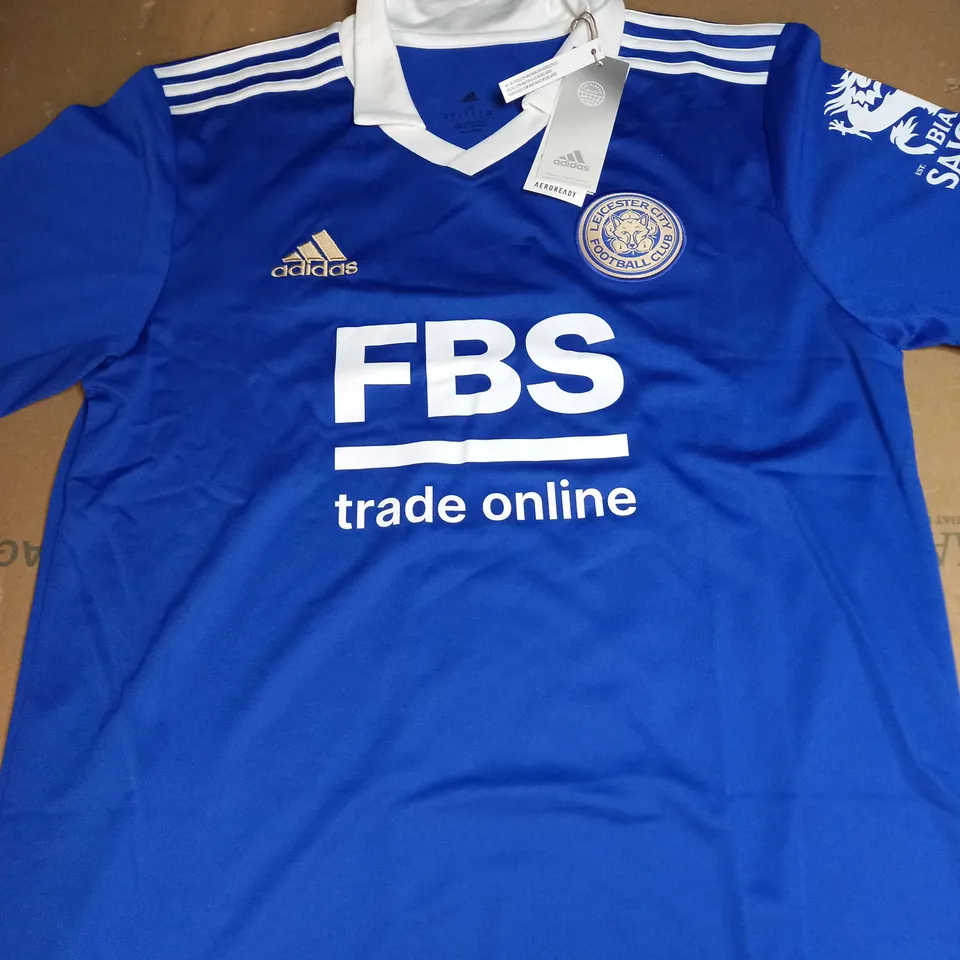 LEICESTER CITY FC HOME SHIRT SIZE M