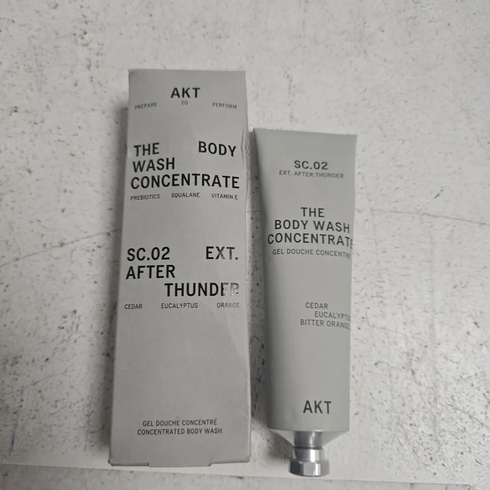 AKT The Body Wash Concentrate – Cedar, Eucalyptus & Orange Bath Gel