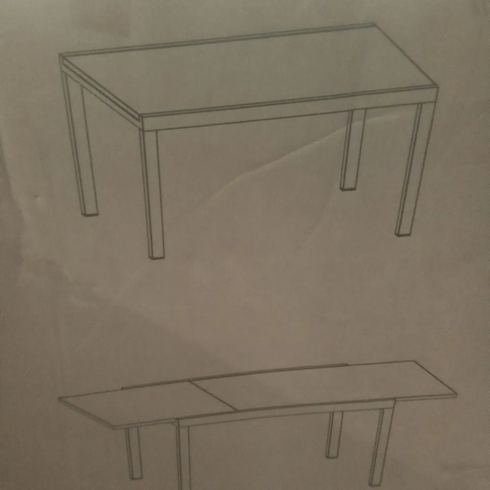 BOXED MOOREA ALUMINIUM TABLE WITH TEMPERED GLASS TOP