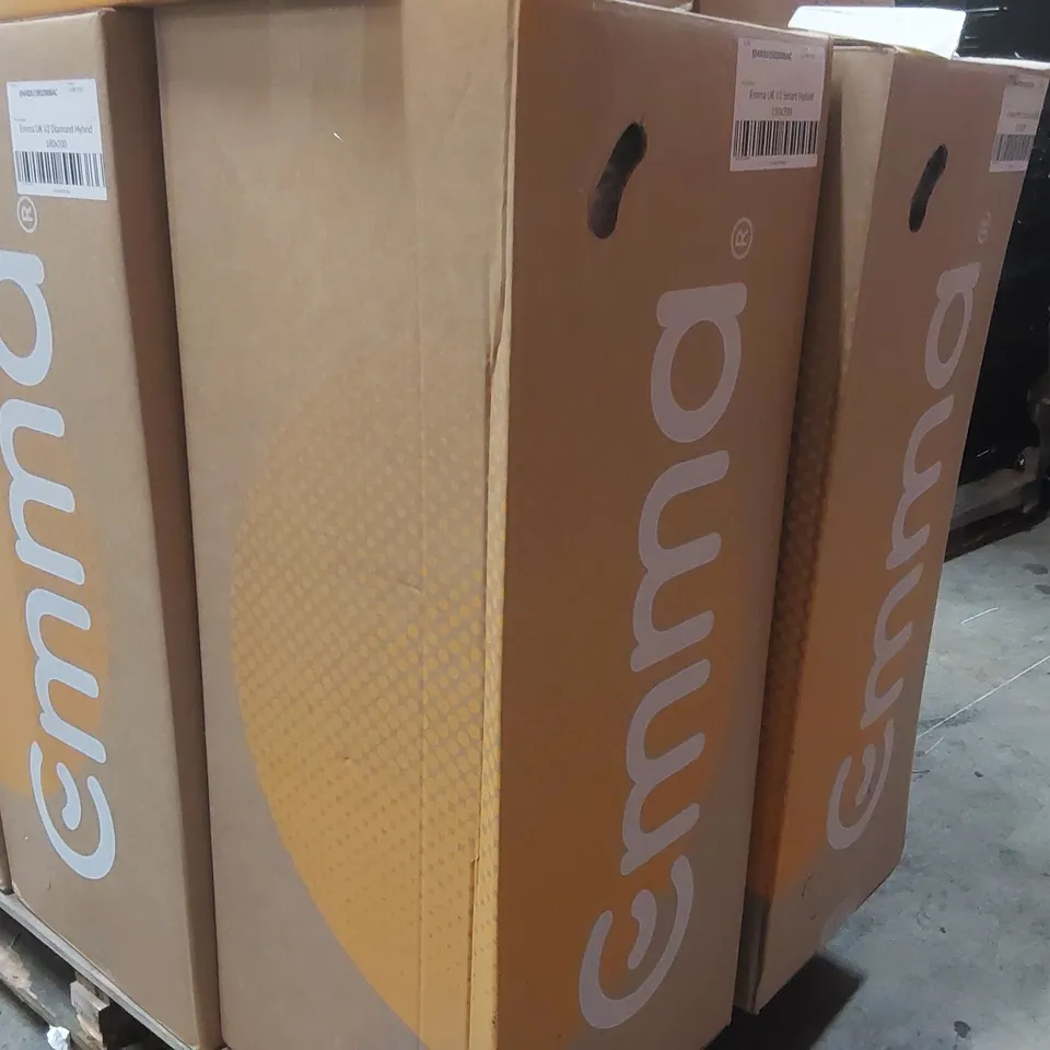BRAND NEW BOXED EMMA UK V2 SMART HYBRID 150 x 200CM KING SIZE MATTRESS 