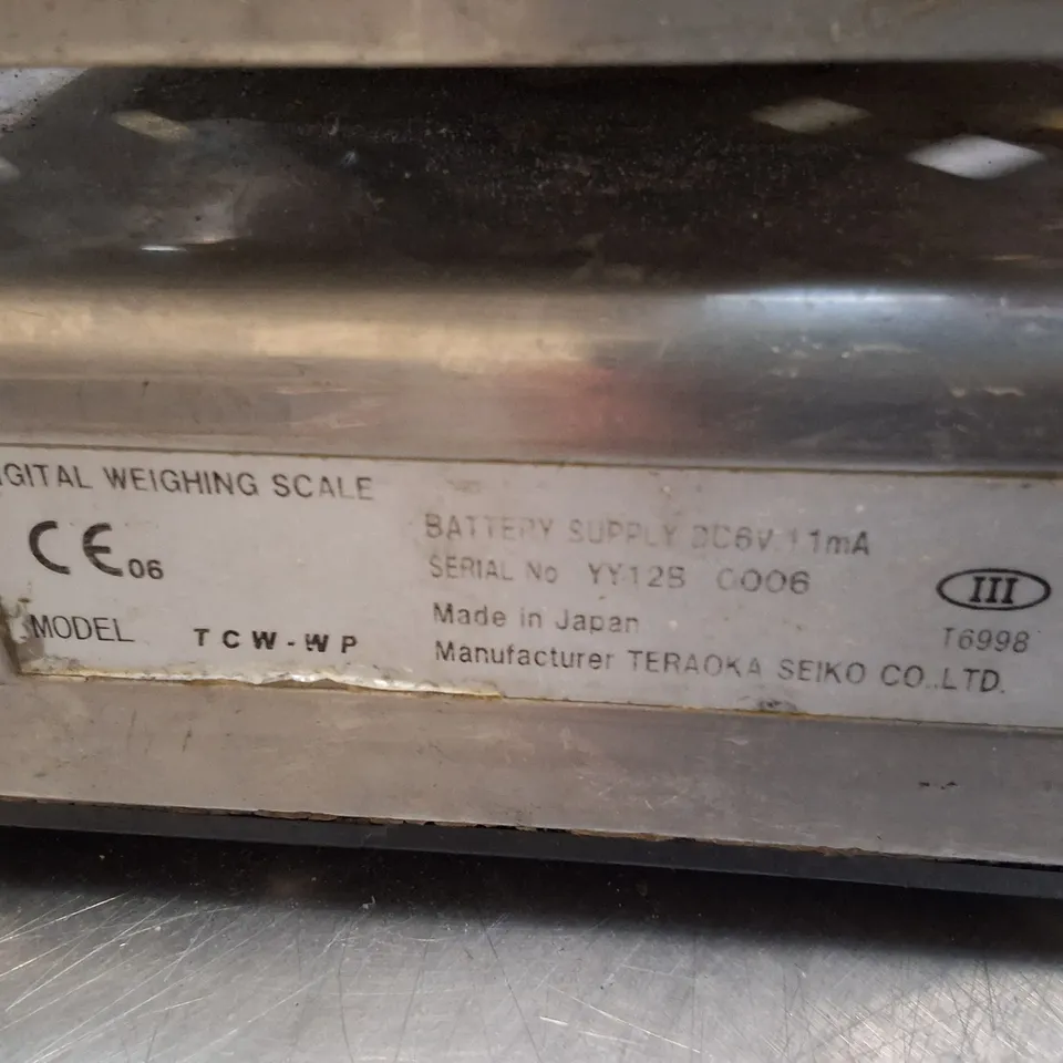 DIGI TCW-WP COMPACT TABLETOP WEIGHT CHECKER