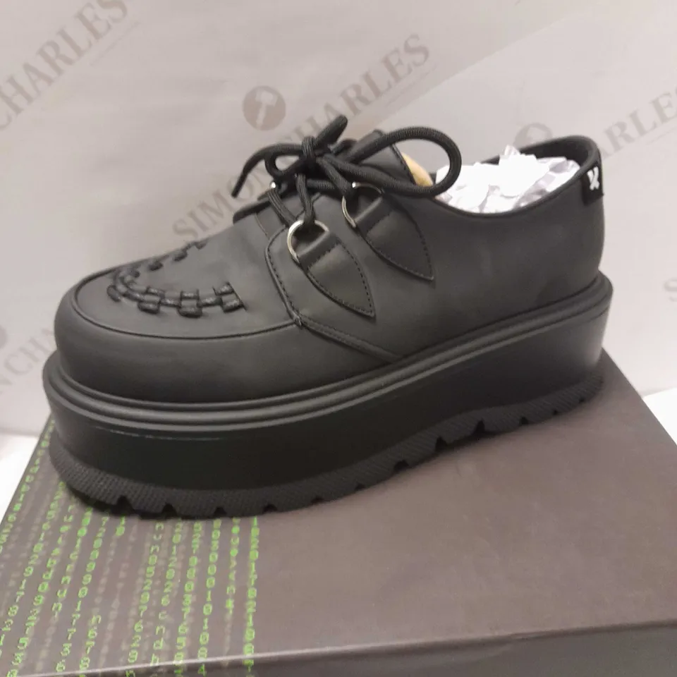 KOI THE CONSPIRATOR BLACK CREEPERS - SIZE 6