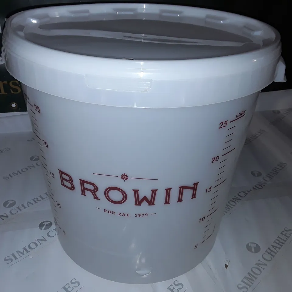 BROWN 25L BUCKET