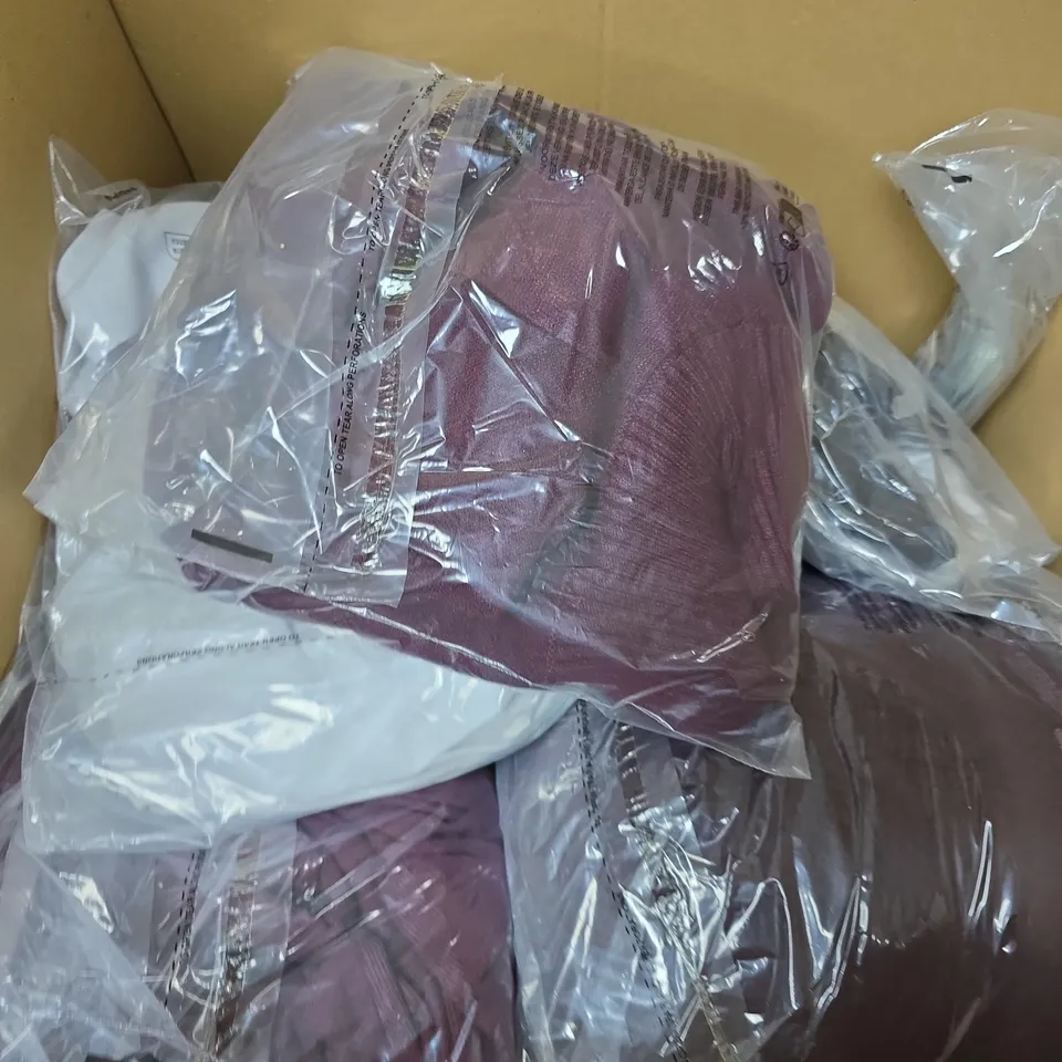LARGE BOX OF APPROX 10 ASSORTED CLOTHING ITEMS