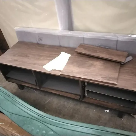 DESIGNER DARK OAK EFFECT TV CABINET