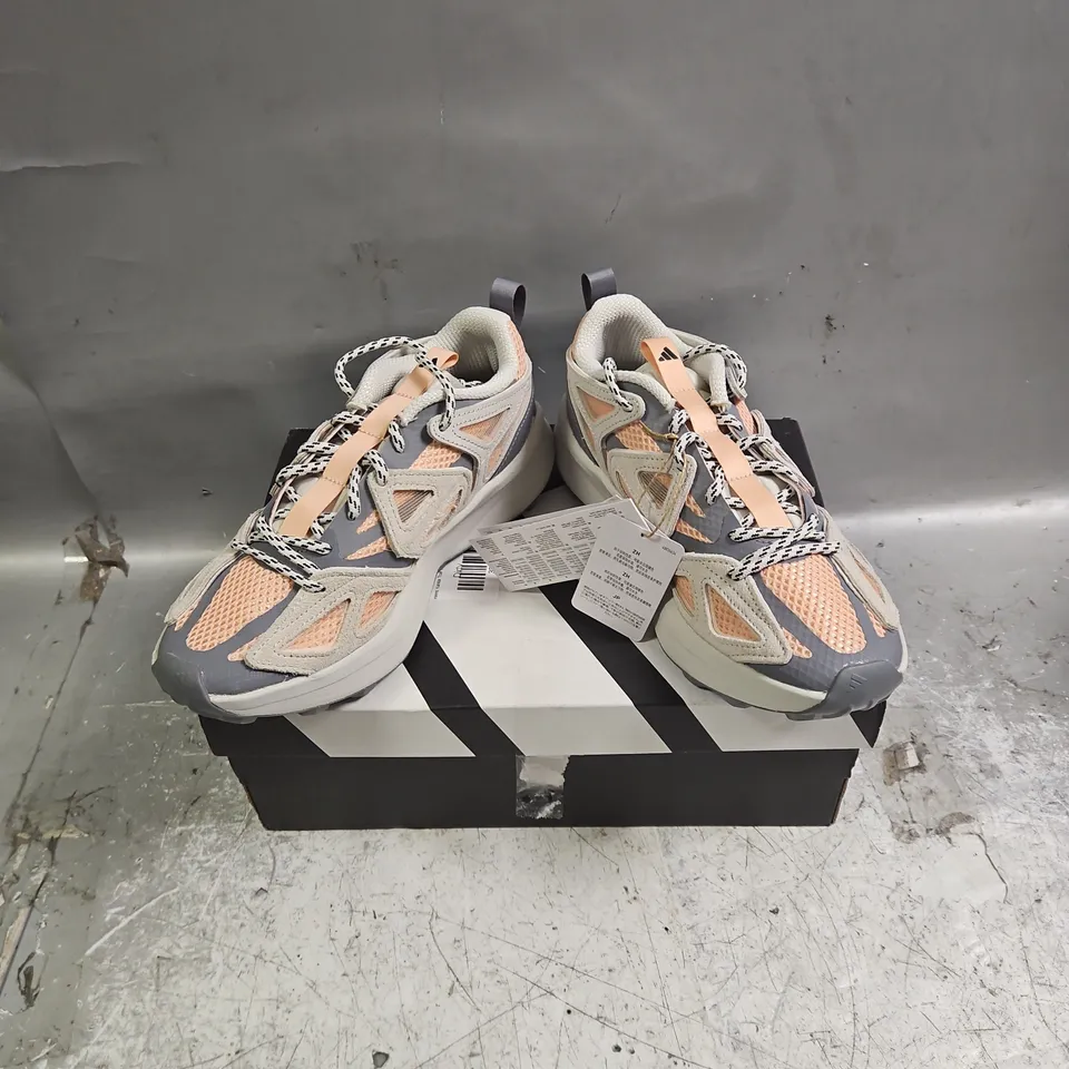 ADIDAS WOMENS KANTAI TRAIL TRAINERS IN PINK MIX SIZE 6