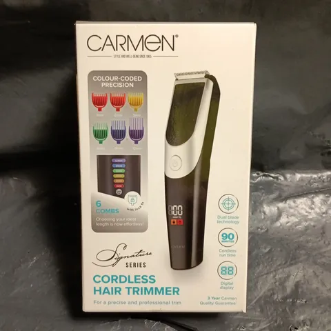 SEALED CARMEN CORDLESS HAIR TRIMMER