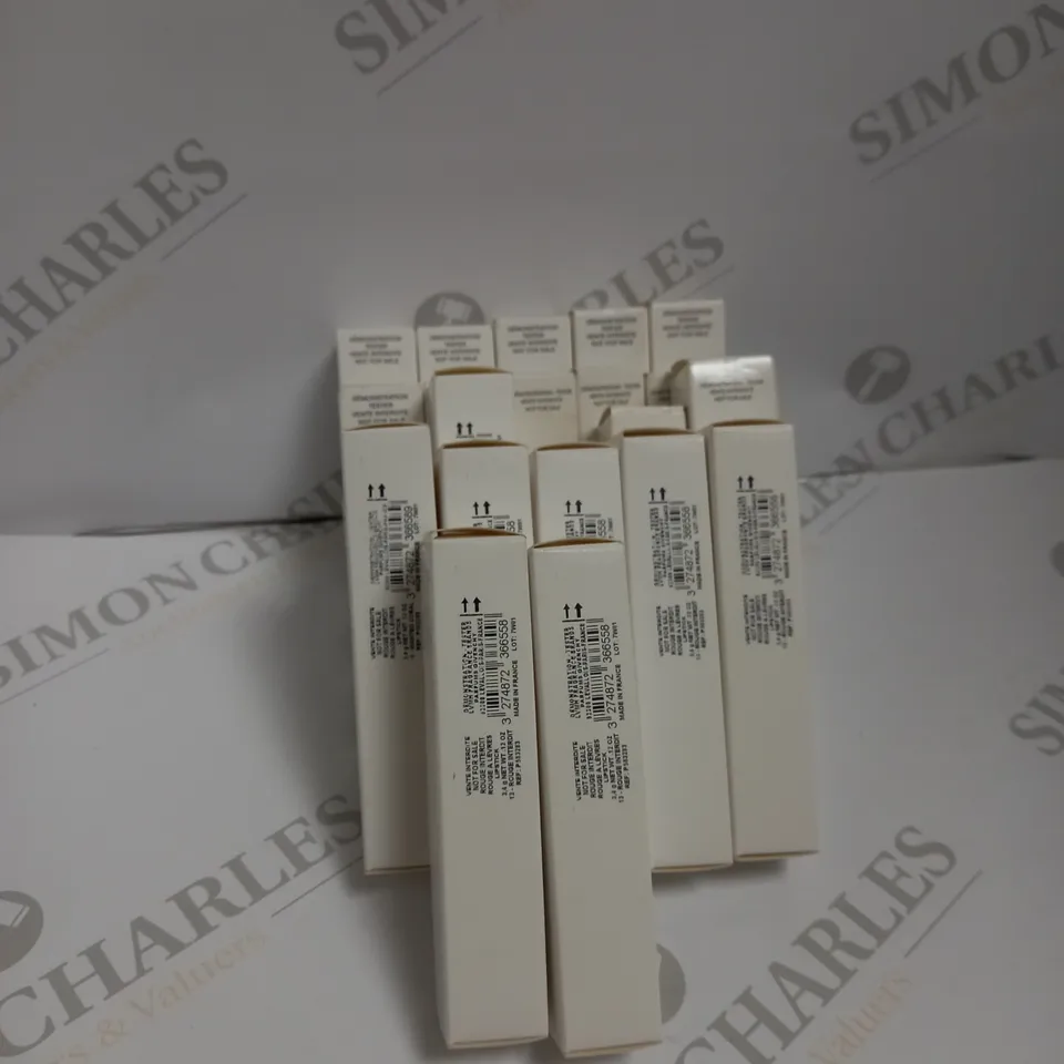 APPROXIMATELY 20 ASSORTED DEMONSTRATION TESTER GIVENCHY ROGUE LIPSTICK IN VARIOUS SHADES