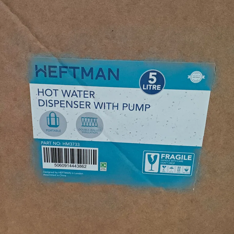 HEFTMAN 5 Litre Hot Water Dispenser with Pump