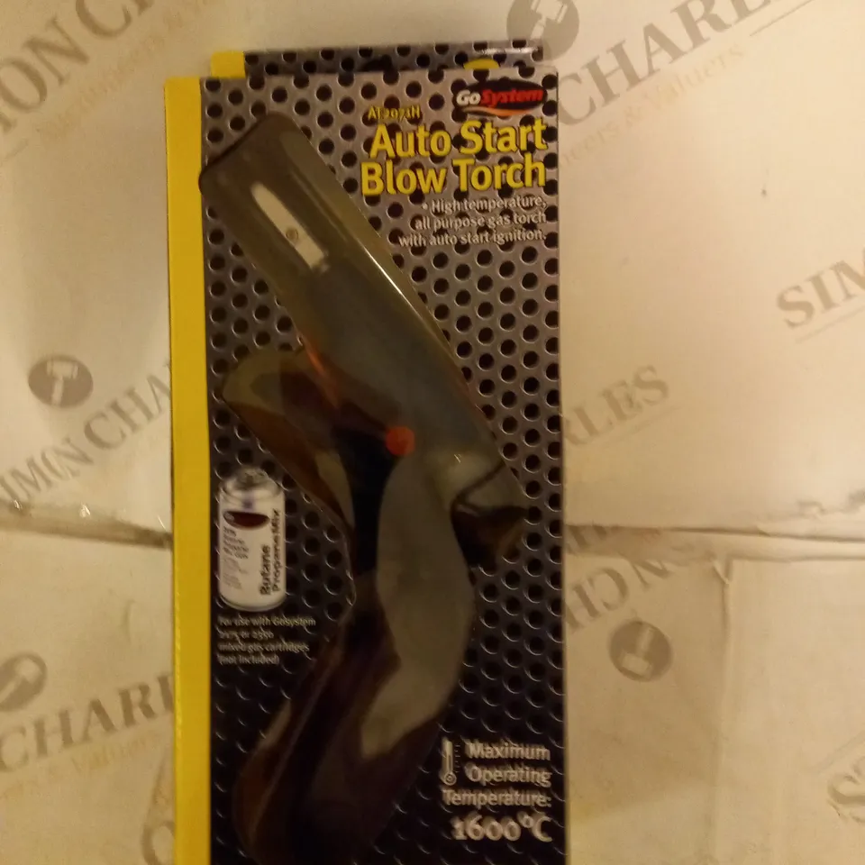 BOXED GAS-POWERED AUTOSTART BLOWTORCH