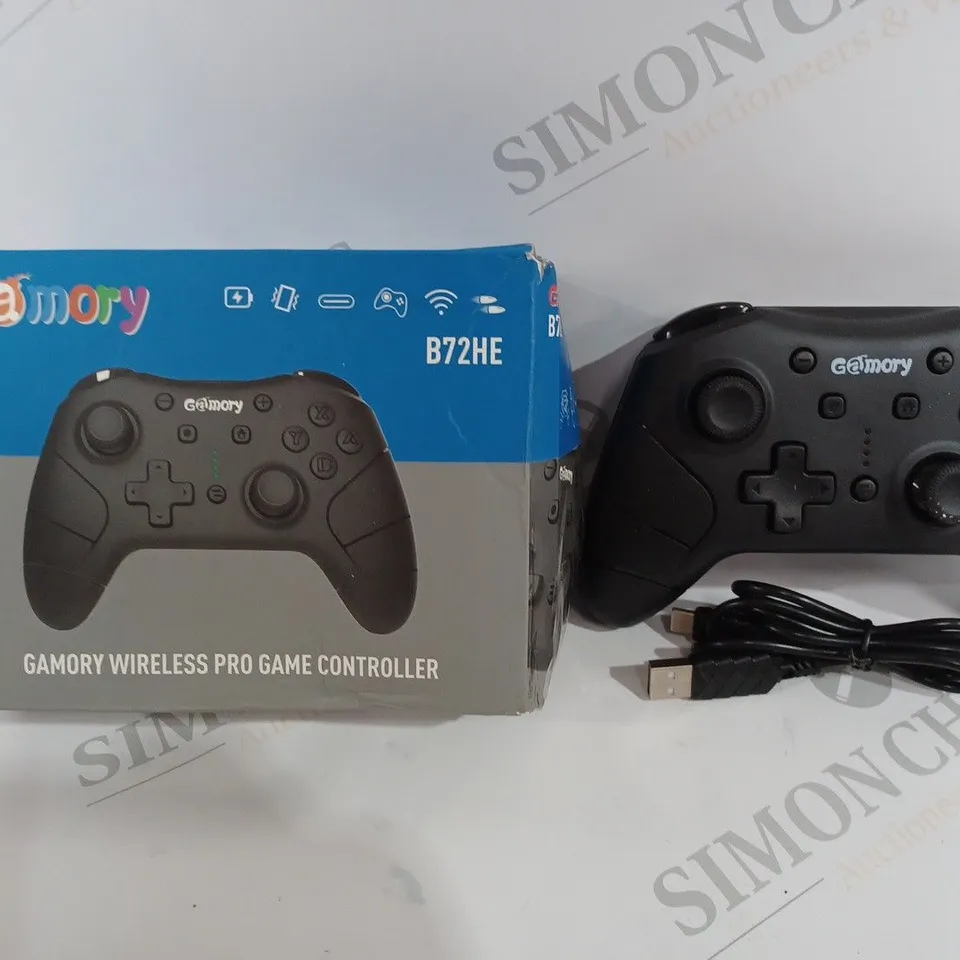BOXED GAMORY WIRELESS PRO GAME CONTROLLER