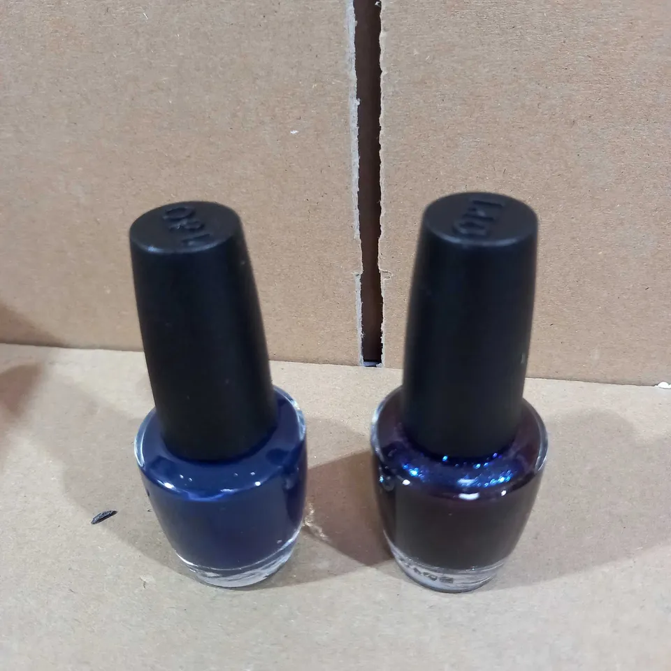 OPI NAIL LACQUER DUP BOX - ISN'T IT GRAND AVENUE & ABSTRACT AFTER DARK