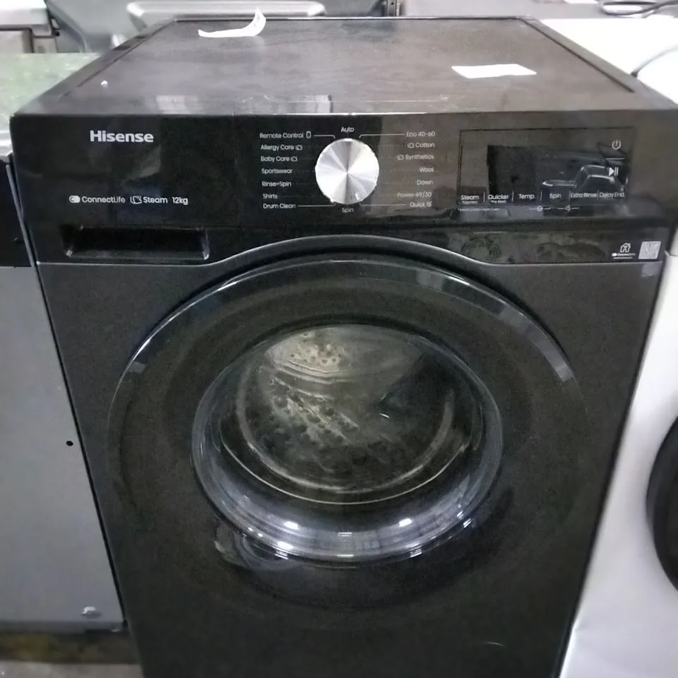 HISENSE 12KG FREESTANDING WASHING MACHINE - WF3S1243BB3