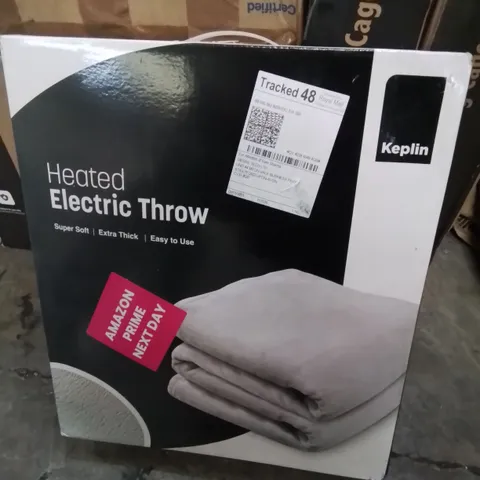 BOXED HEATED ELECTRIC THROW.