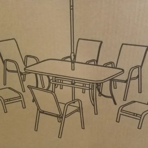 BOXED VERSAILLES OUTDOOR DINING TABLE // TABLE ONLY (1 BOX)