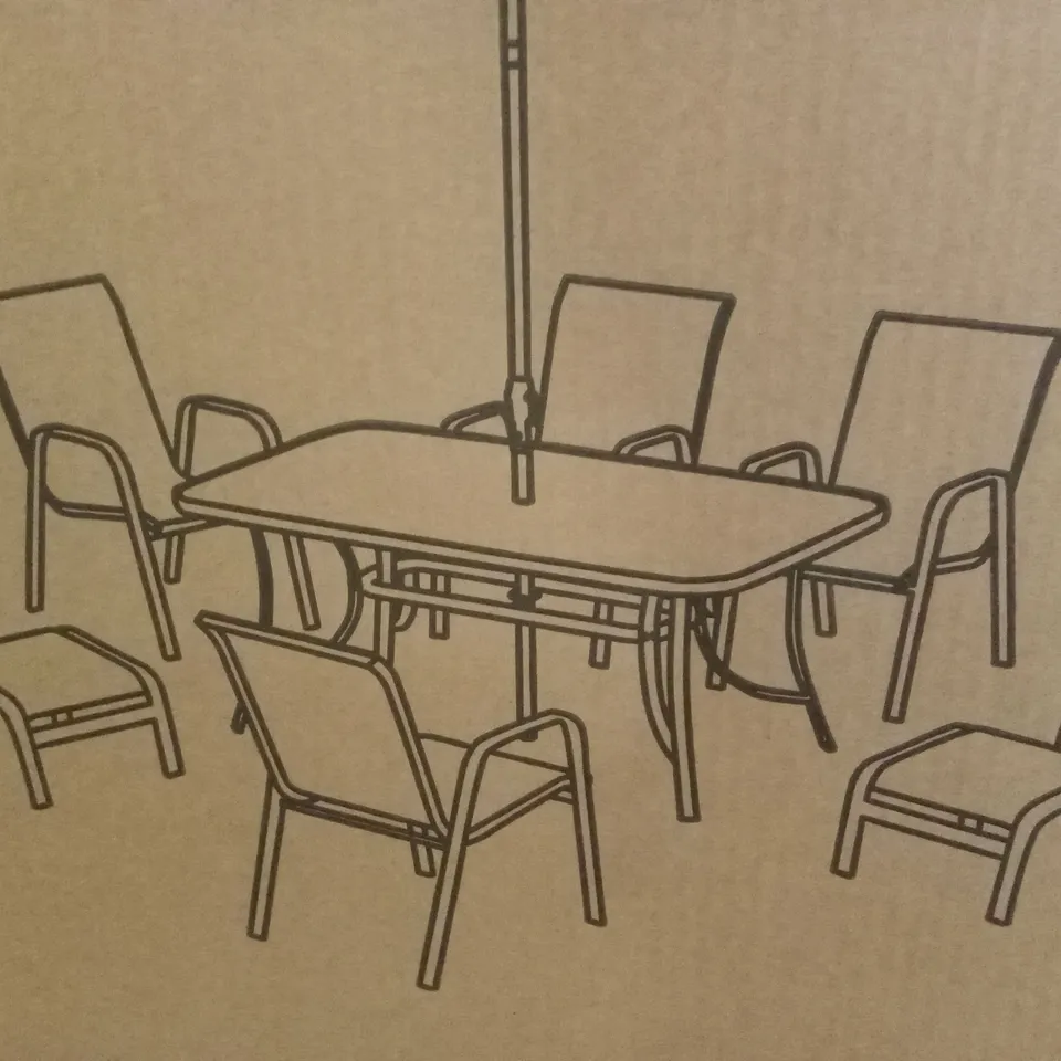BOXED VERSAILLES OUTDOOR DINING TABLE // TABLE ONLY (1 BOX)