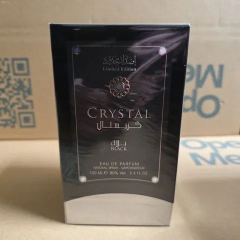 12 X SEALED CRYSTAL BLACK EAU DE PARFUM FRAGRANCES - 100ML