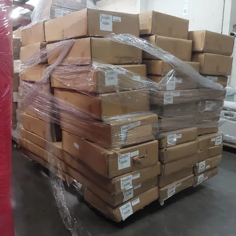 PALLET CONTAINING A LARGE QUANTITY OF FITYOU TV CABINET PARTS