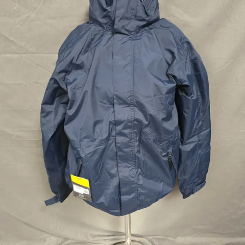 REGATTA DOVER HYDRAFORT 5000 JACKET IN NAVY SIZE L