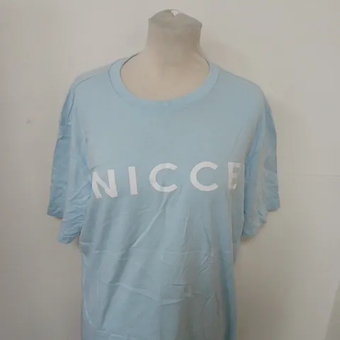 NICCE SLOGAN CASUAL T-SHIRT SIZE M