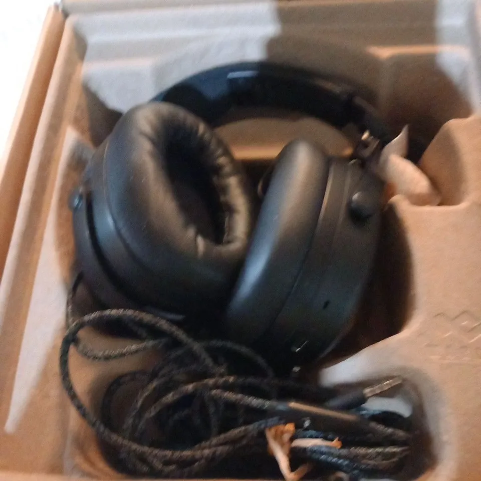 BOXED HOUSE OF MARLEY POSITIVE VIBRATION XL ANC BLUETOOTH HEADPHONES
