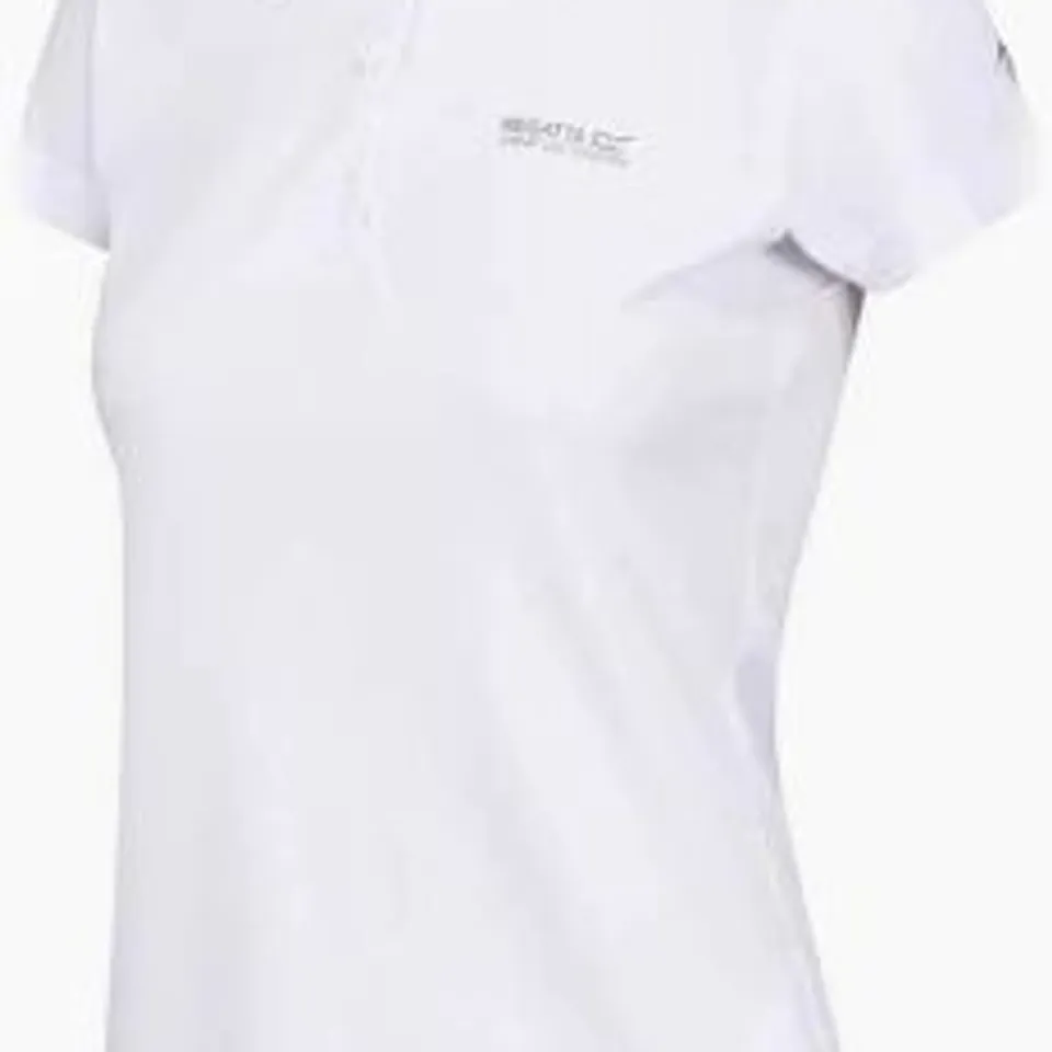 REGATTA MAVERICK V POLO SHIRT WOMEN WHITE SIZE 10