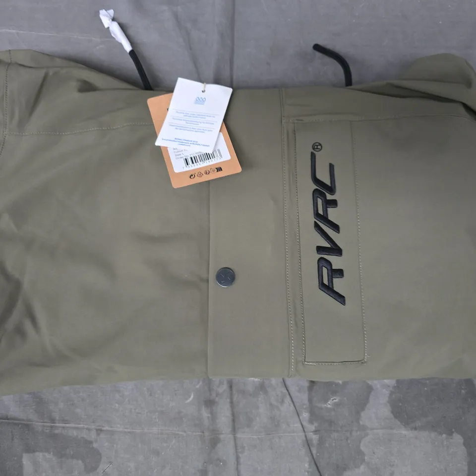 RVRC HOODED COAT IN KALAMATA SIZE LARGE