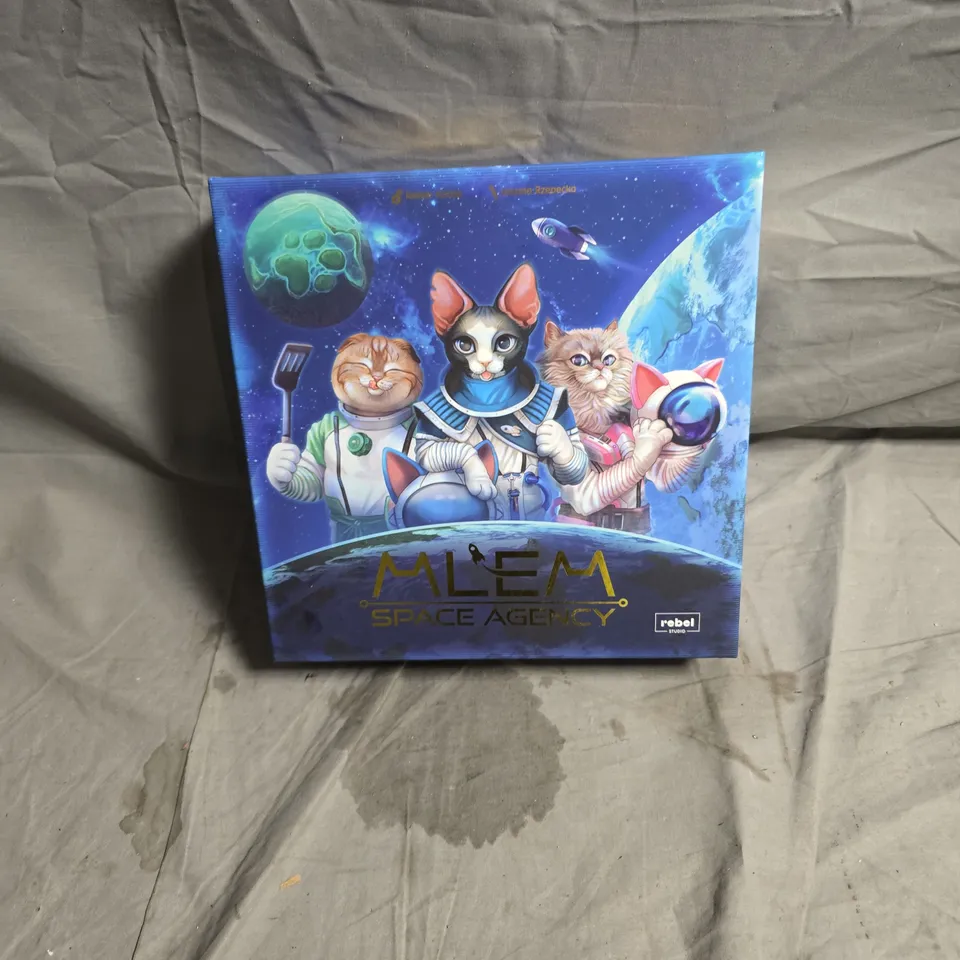 MLEM SPACE AGENCY BOARD GAME – BOXED. NON UK VERSION