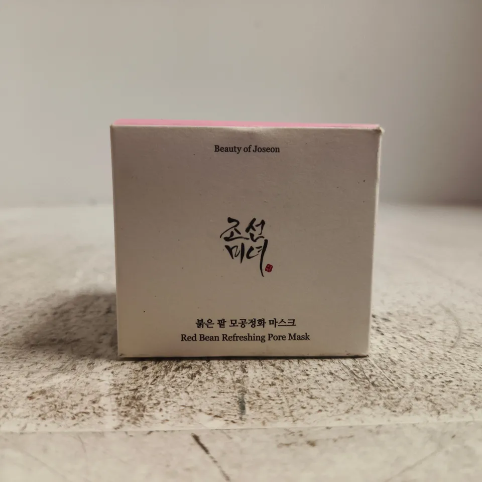 BEAUTY OF JOSEON RED BEAN REFRESHING PORE MASK – BOXED