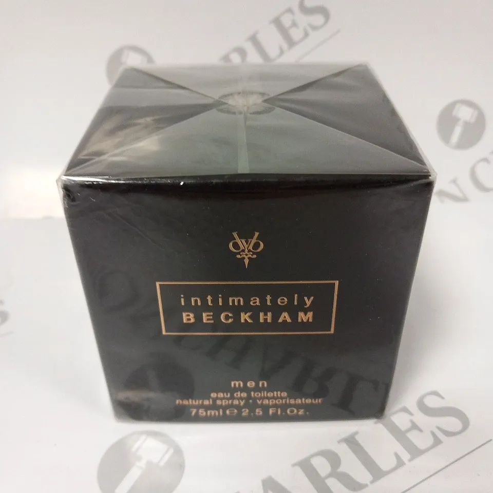 BOXED AND SEALED DAVID BECKHAM INTIMATELY BECKHAM EAU DE PARFUM 75ML 