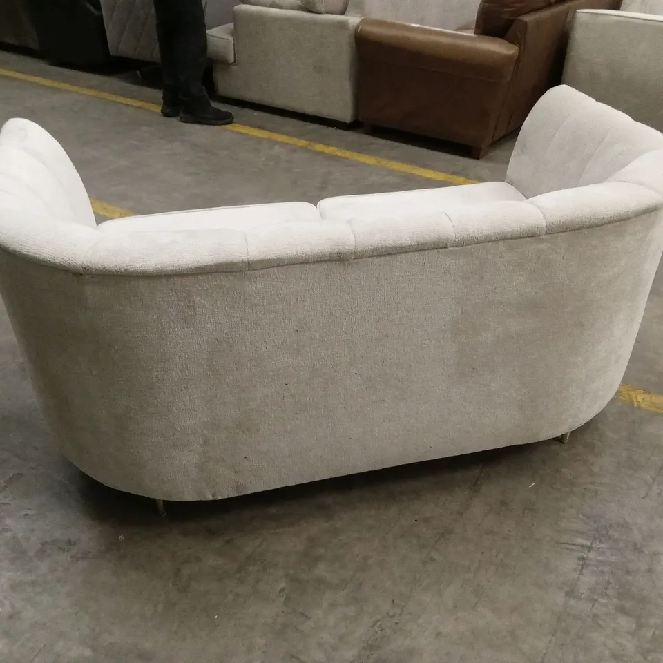 GUILD FABRIC 2 SEATER SOFA - IVORY RRP £529