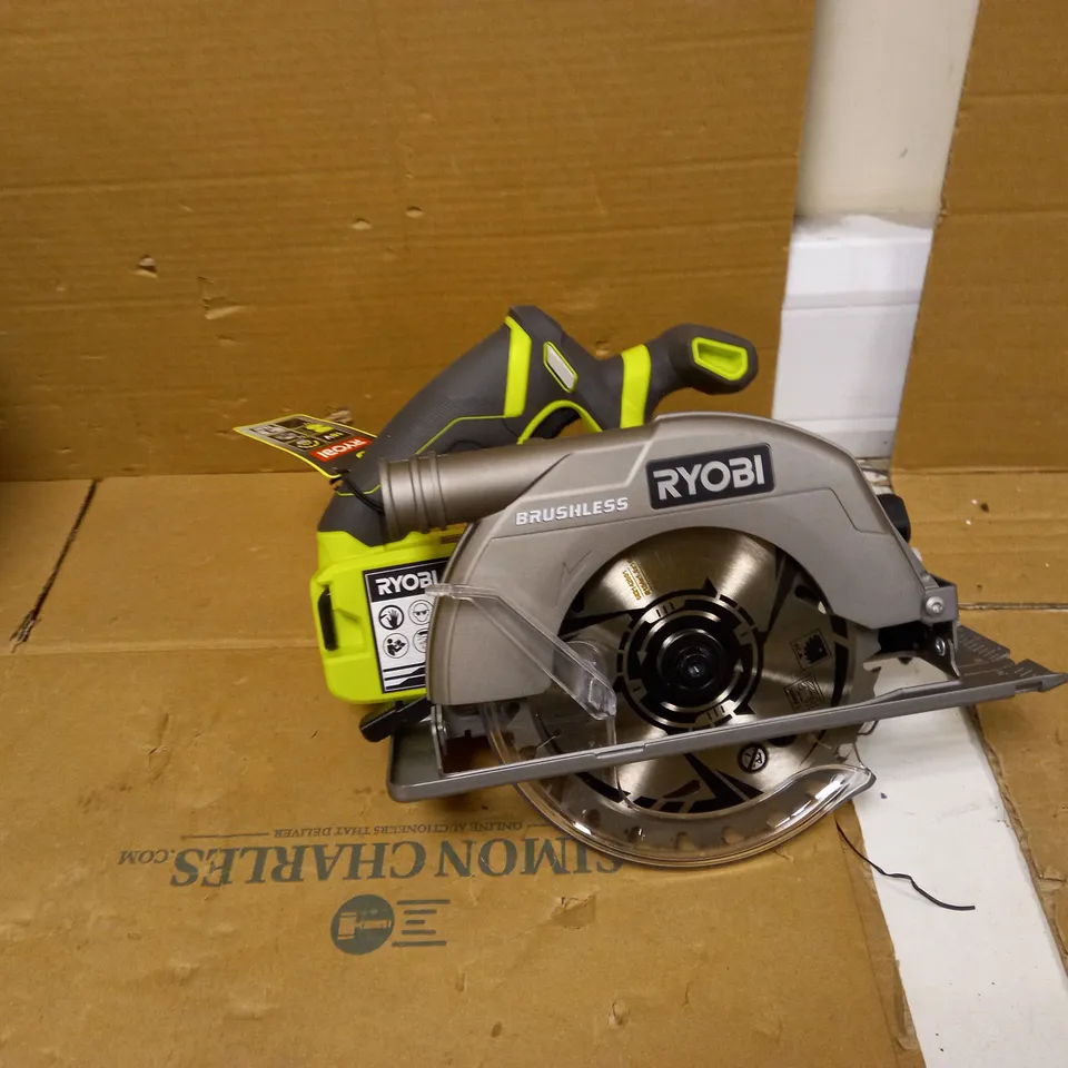 RYOBI CORDLESS BRUSHLESS CIRCULAR SAW