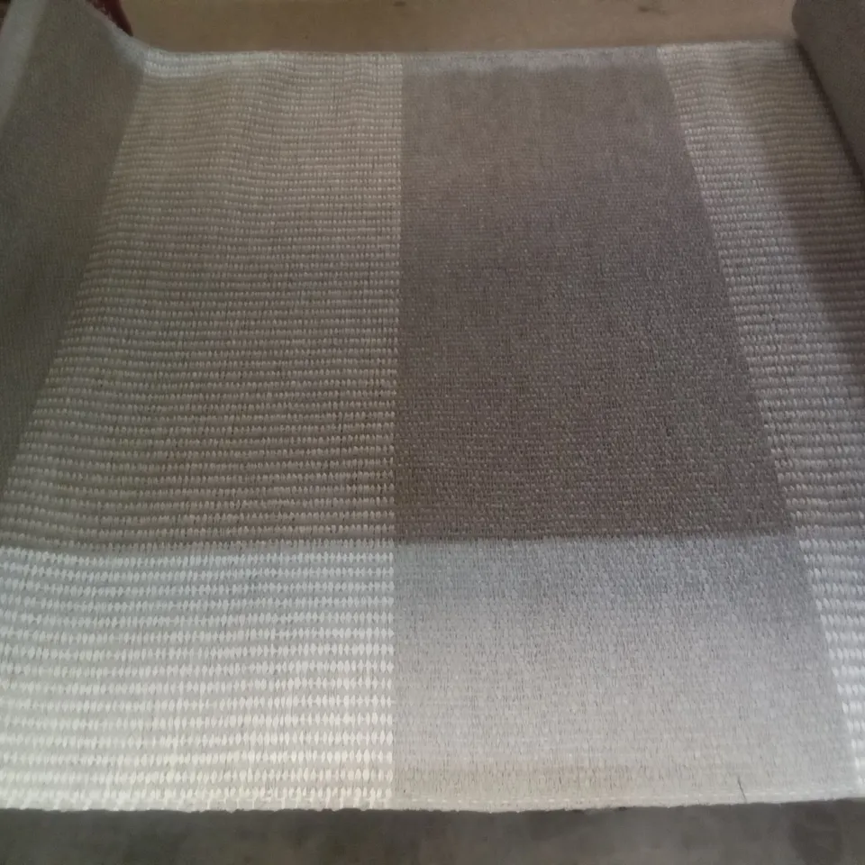 AAHIL FLATWEAVE SILVER RUG 70X250CM