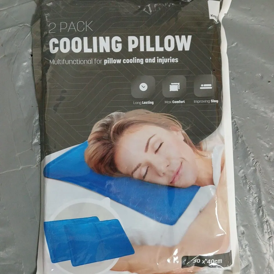 SEALED KEPLIN 2 PACK COOLING PILLOW 