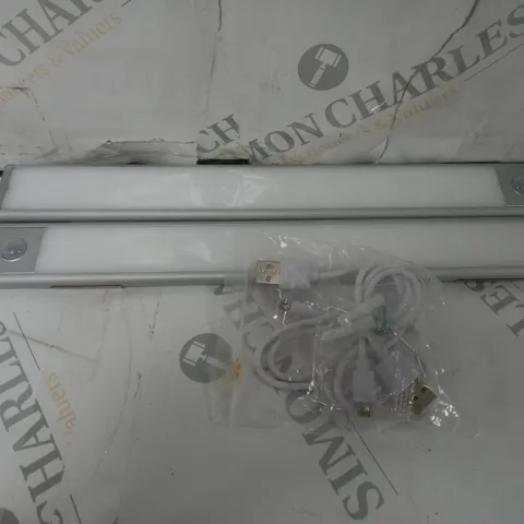 SET OF 2 SFIXX USB RECHARGEABLE MOTION SENSOR LIGHT