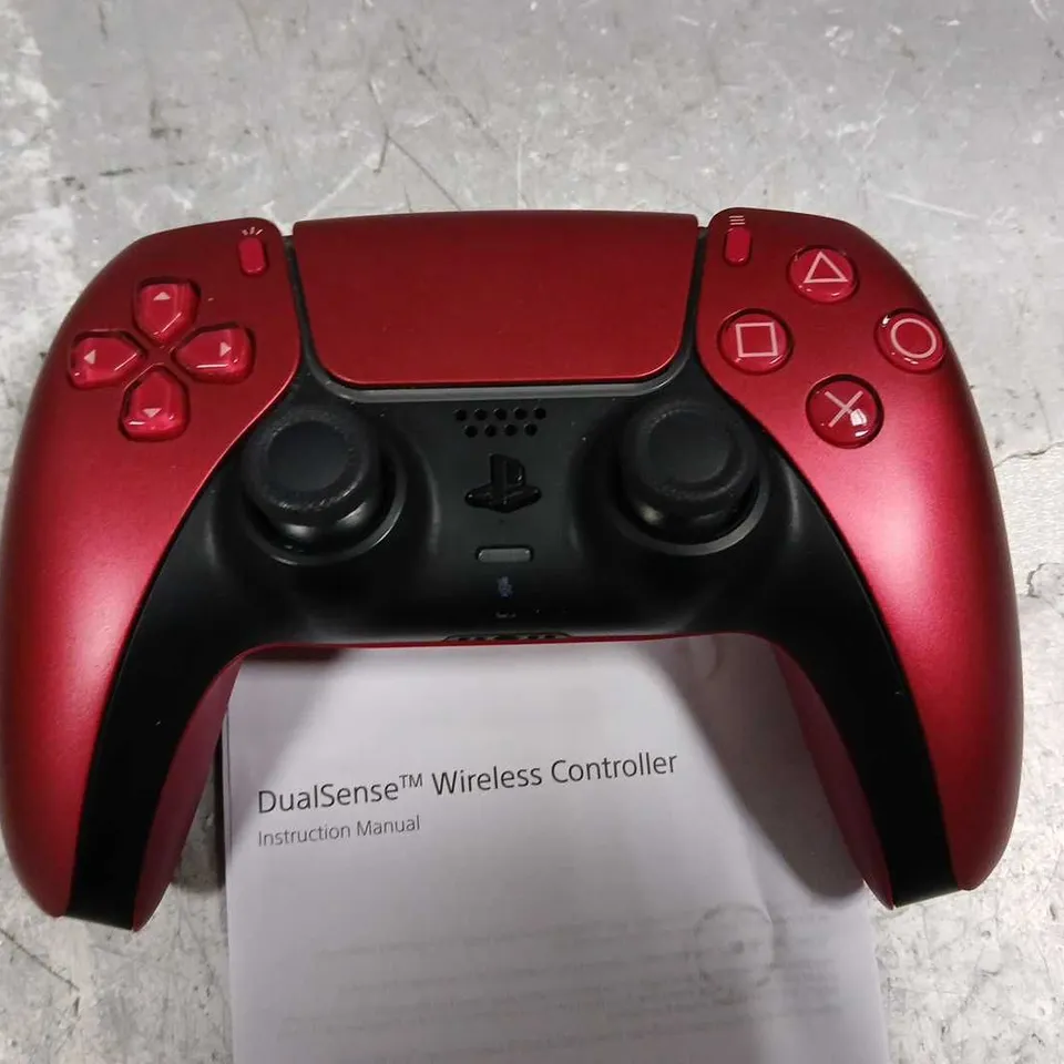 SONY PLAYSTATION 5 DUAL SENSE WIRELESS CONTROLLER - RED